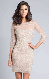 1 of 3 Lara 33436 Champagne/Silver