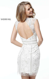 2 of 4 Sherri Hill 51287 Ivory