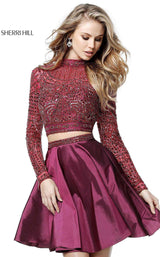 8 of 8 Sherri Hill 51301 Ruby