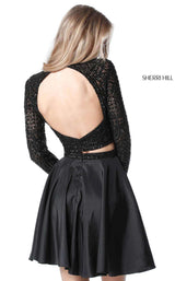 2 of 8 Sherri Hill 51301 Black