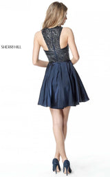 2 of 7 Sherri Hill 51302 Navy