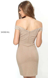 7 of 7 Sherri Hill 51324 Nude