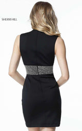 3 of 4 Sherri Hill 51332 Black/Silver