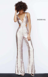 1 of 9 Sherri Hill 51350 Rose Gold