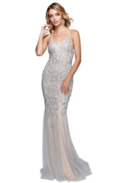 1 of 4 Nina Canacci 8162 Grey-Nude