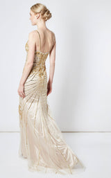 3 of 8 Faust 816 Dress Gold