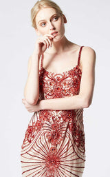 6 of 8 Faust 816 Dress Red