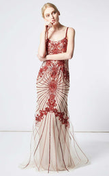 2 of 8 Faust 816 Dress Red