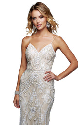 3 of 4 Nina Canacci 8170 Ivory/Nude