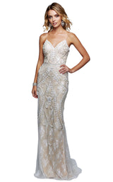 1 of 4 Nina Canacci 8170 Ivory/Nude