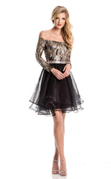 1 of 4 Johnathan Kayne 7240 Black/Gold