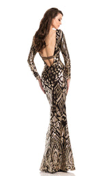 2 of 2 Johnathan Kayne 7241 Black/Gold