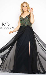 1 of 4 Mac Duggal 65979F Black