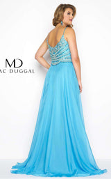 3 of 4 Mac Duggal 65979F Ocean Blue