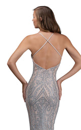 7 of 8 Nina Canacci 8175 Silver/Nude