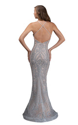 3 of 8 Nina Canacci 8175 Silver/Nude