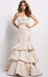 1 of 3 Jovani 48858 Gold