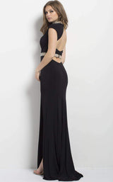 2 of 6 Jovani 49267 Black