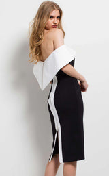 2 of 2 Jovani 49660 Black/White