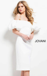 5 of 5 Jovani 49793 Ivory