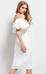 4 of 5 Jovani 49793 Ivory