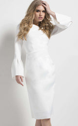 3 of 4 Jovani 50160 Ivory