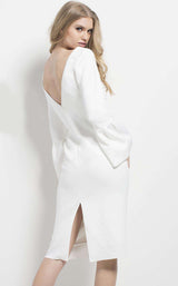 2 of 4 Jovani 50160 Ivory