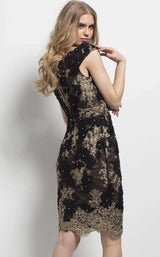 3 of 5 Jovani 50191 Black/Gold