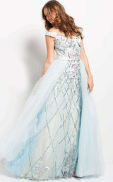 4 of 5 Jovani 50229 Aqua