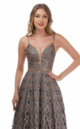 5 of 8 Nina Canacci 8191 Black-Rose-Gold