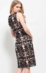 2 of 5 Jovani 50974 Black/Nude