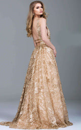 2 of 2 Jovani 51165 Gold