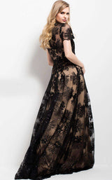 2 of 2 Jovani 51477 Black/Nude