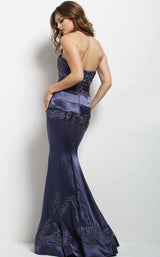 2 of 5 Jovani 40760 Gunmetal