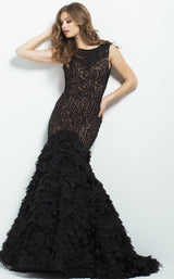 1 of 4 Jovani 41406 Black