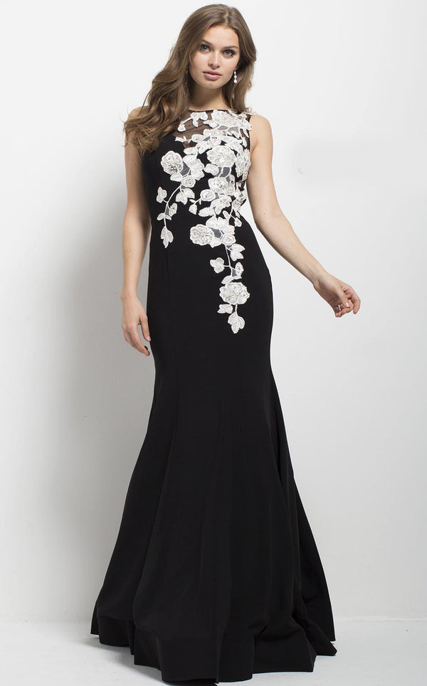 Jovani 41715 Black/White