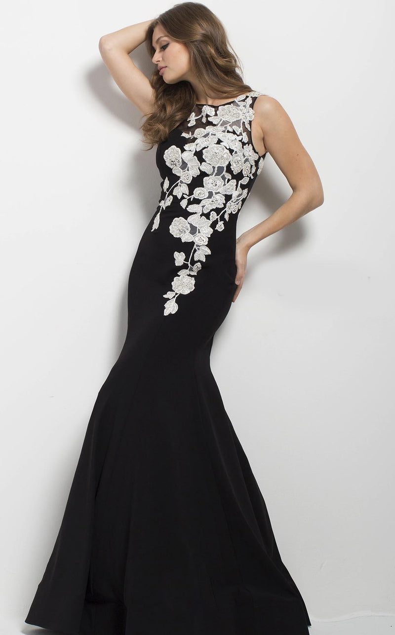 Jovani 41715 Black/White