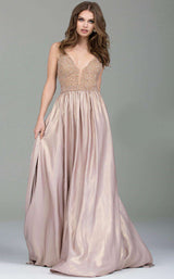 1 of 2 Jovani 42610 Champagne