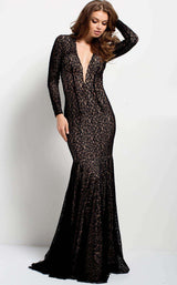 3 of 7 Jovani 45150 Black