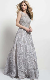 2 of 6 Jovani 47762 Silver