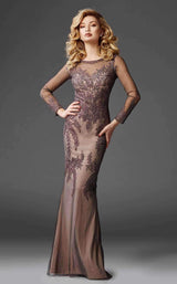 1 of 4 Clarisse M6425 Smoke/Nude