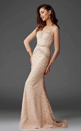 1 of 4 Clarisse M6427 Champagne