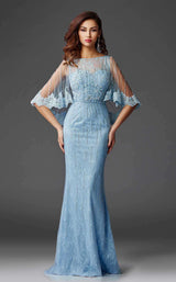 1 of 5 Clarisse M6445 Periwinkle/Blue