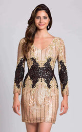 1 of 4 Lara 33548 Gold/Black