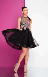 1 of 3 Terani 1721H4517 Black Multi