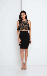 1 of 3 Terani 1721H4541 Black/Nude