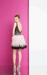 2 of 3 Terani 1721H4554 Black/Blush