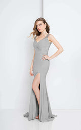 1 of 4 Terani 1721M4346 Silver/Nude