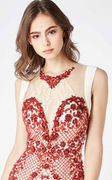 6 of 8 Faust 823 Dress Nude-Red