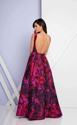 2 of 3 Terani 1722E4197 Fuchsia/Navy